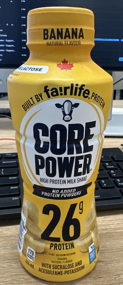 Banana Protein Milk Shake