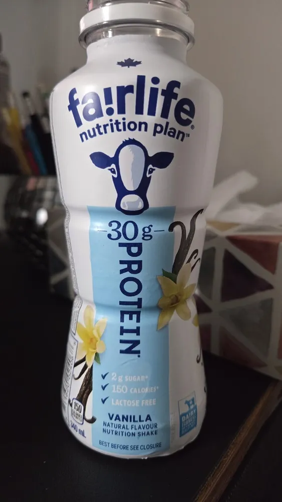 Vanilla Natural Flavour Nutrition Shake