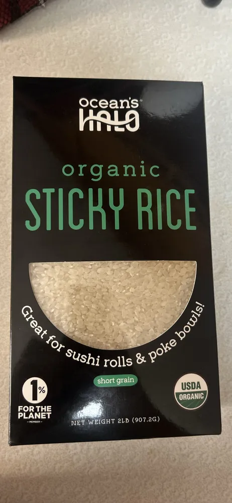 organic STICKY RICE
