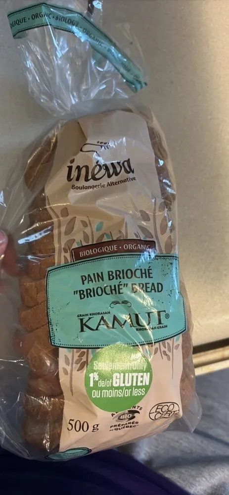 Pain brioché Kamut
