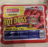 Jumbo Hot Dogs with Cheese
