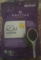 Organic acai powder