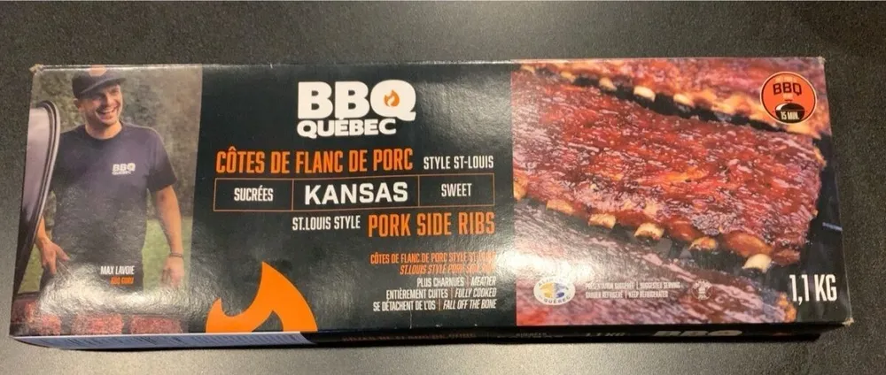 Côtes de flanc de porc Kansas