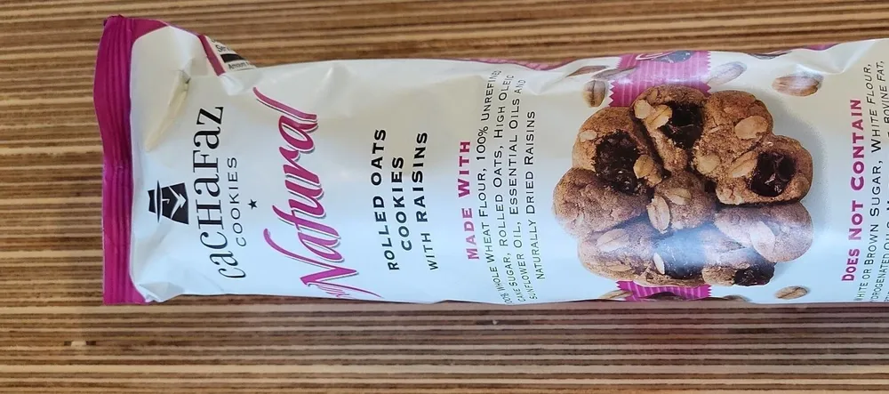 Biscuits d'avoine avec raisins secs