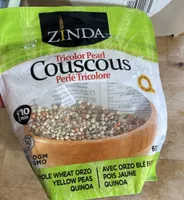 Couscous perlé tricolore