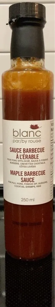 Sauce barbecue à l'érable