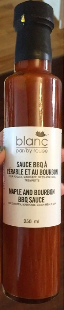 Sauce BBQ à l’érable et au bourbon