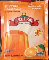 Orange Gelatin Powder