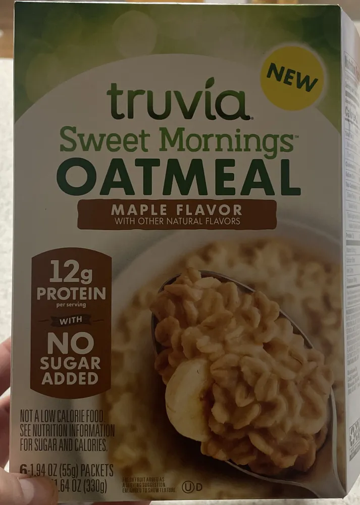 Oatmeal maple flavor