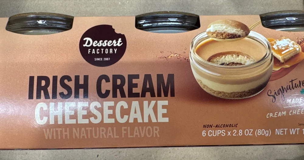 Irish Cream Cheesecake