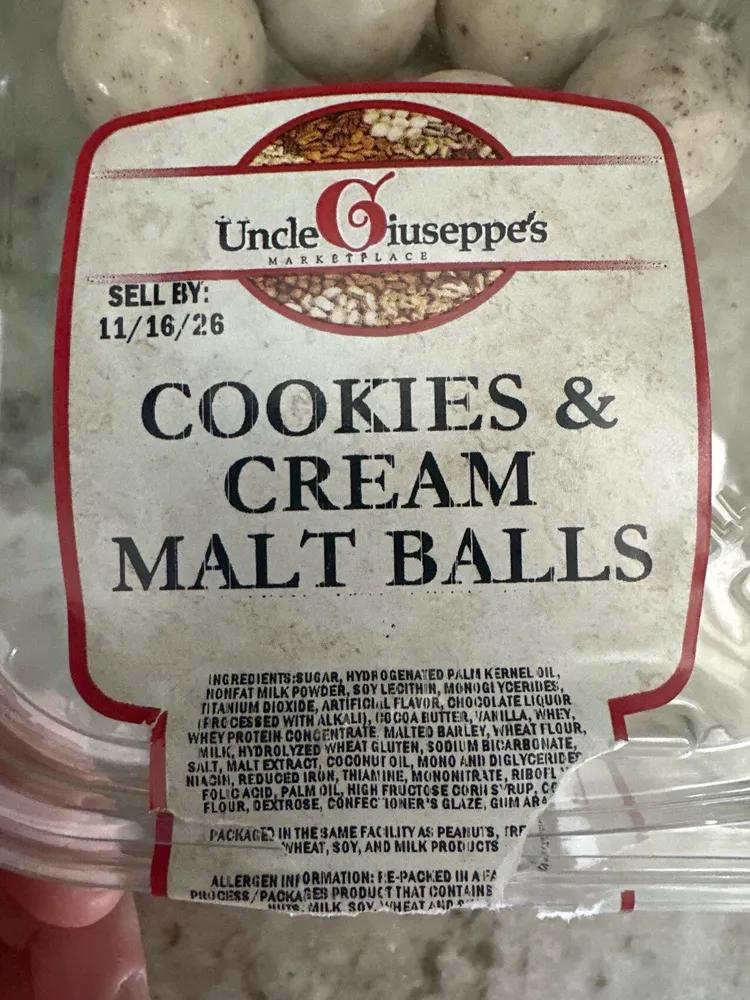 Cookies & Cream Malt Balls