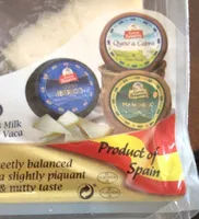 Spanish Cheese Plate: Manchego, Semi-Soft Goat & Iberico Cheese