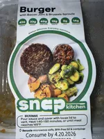 Burger With Bacon Jam & Brussel Sprouts