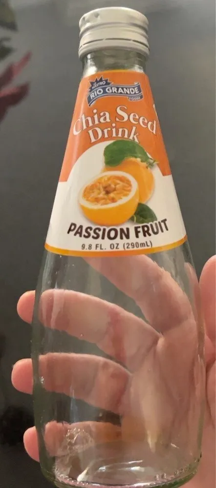 Chia Seed Passion Fruit Drink