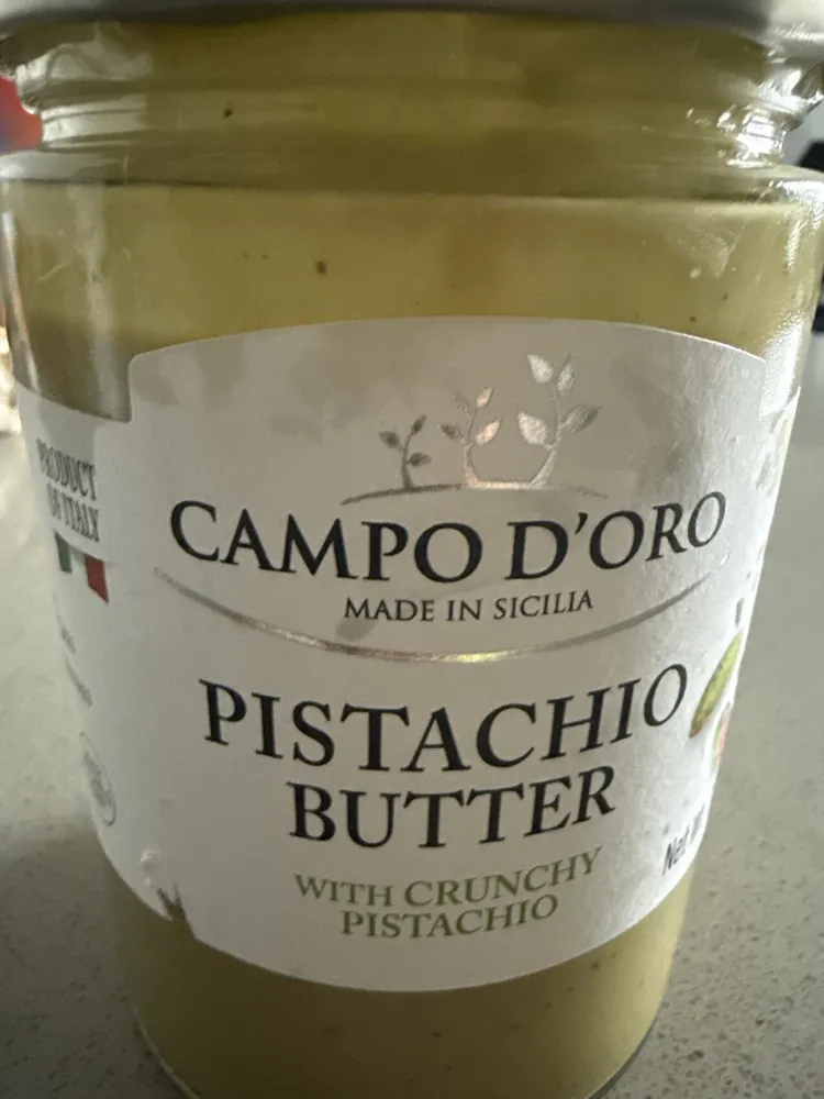 Pistachio Butter With Crunchy Pistachio