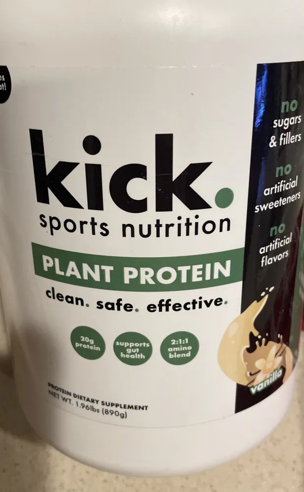 Kick sports nutrition Plant Protein Vanilla