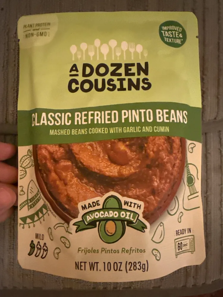 Classic refried pinto beans