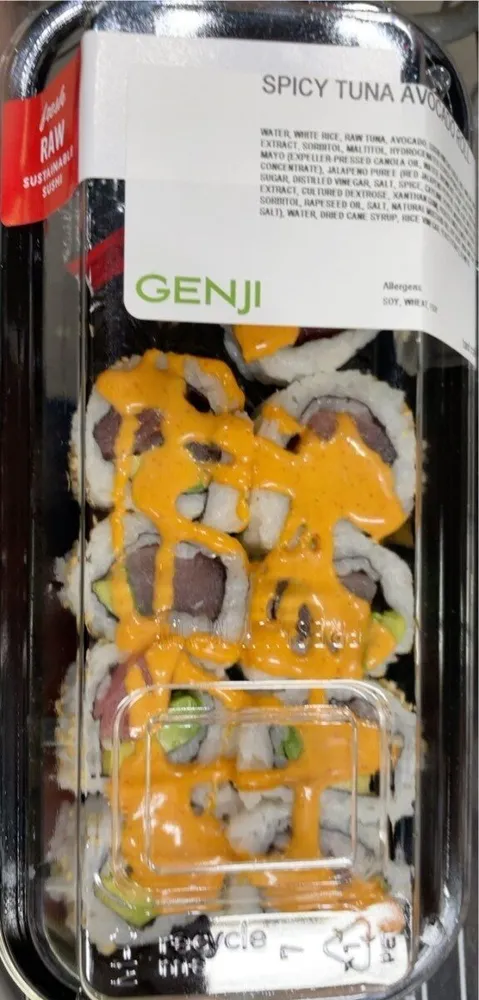 SPICY TUNA AVOCADO ROLL