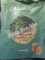 Sticky rice chips
