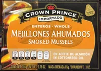 Mejillones Ahumados Enteros