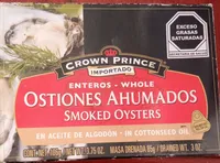 Smoked oysters