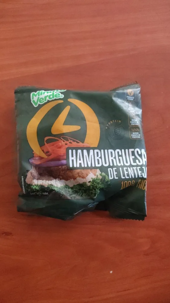 HAMBURGUESA DE LENTEJ