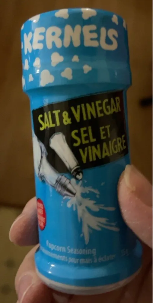 Assaisonnement sel et vinaigre à popcorn