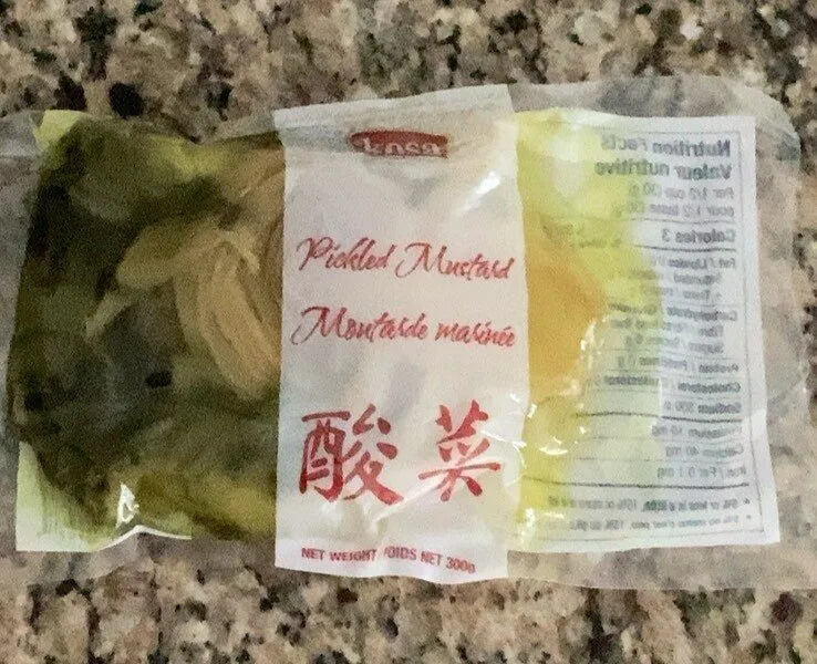 Pickled mustard