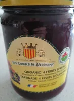 Tartinade 4 fruits biologique