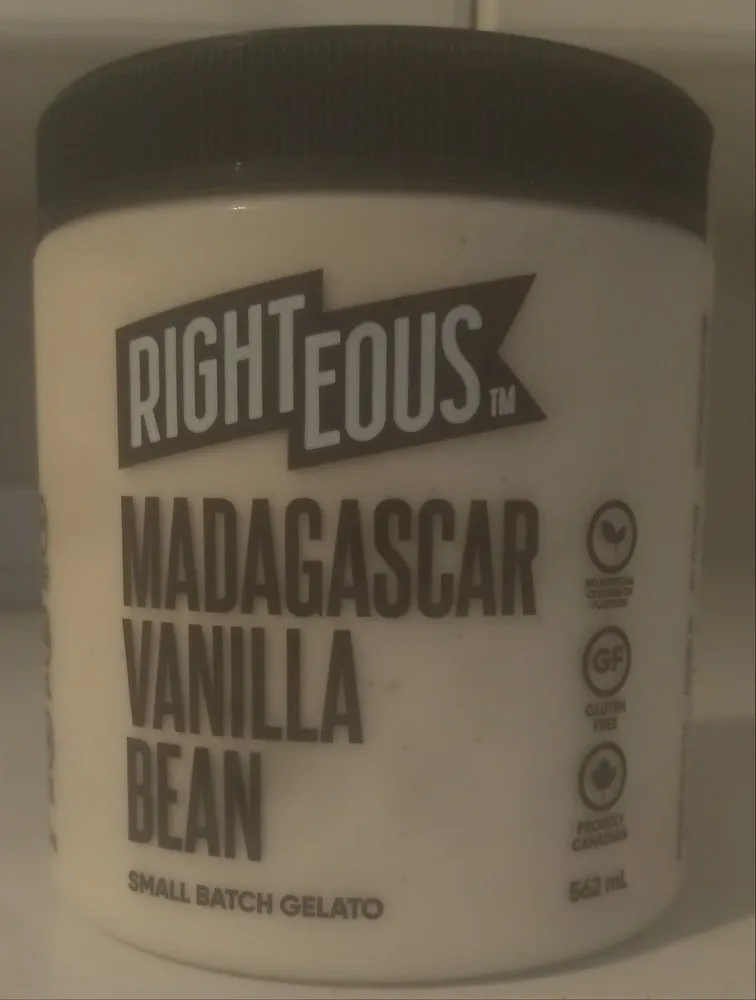 Madagascar Vanilla Bean Small Batch Gelato