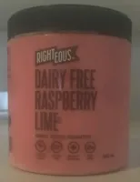 Dairy Free Raspberry Lime Sorbetto