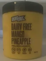 Dairy Free Mango Pineapple Sorbetto