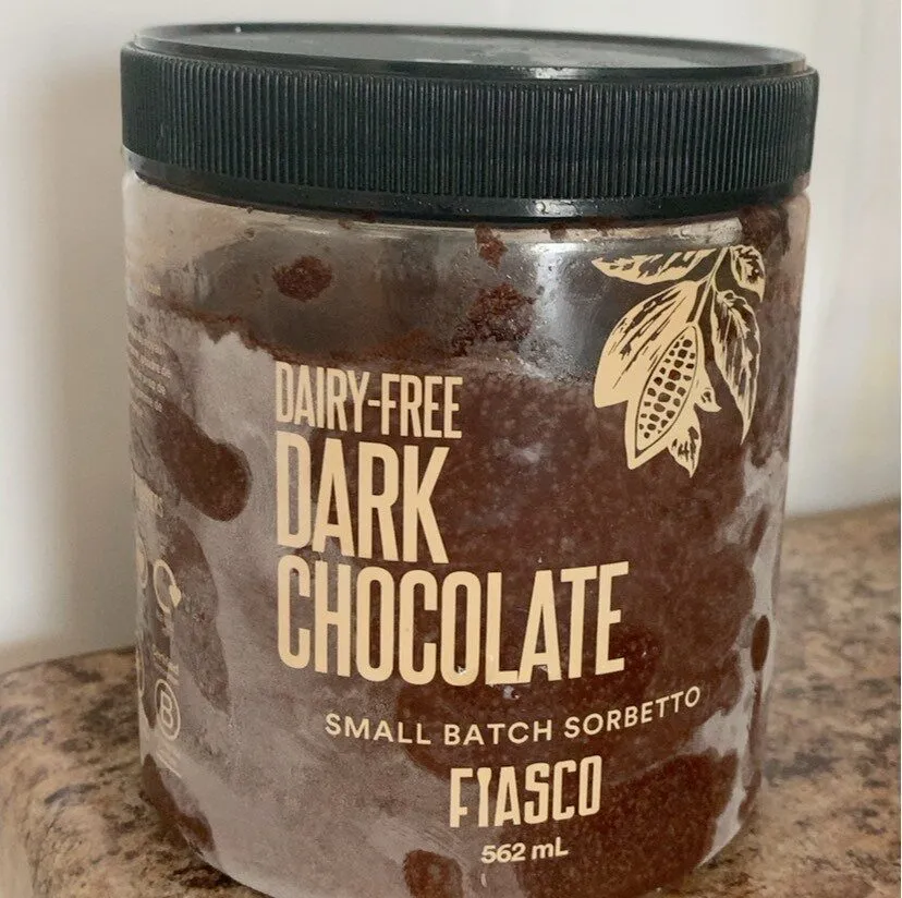 Dairy Free Dark Chocolate Plant Based Gelato