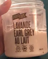 Glace lavande earl grey au lait