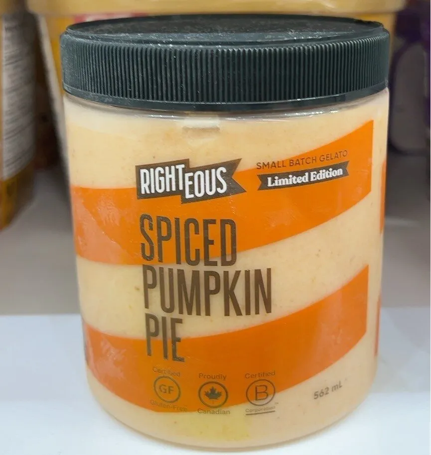 Spiced pumpkin pie
