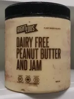 Dairy free peanut butter and jam ice cream