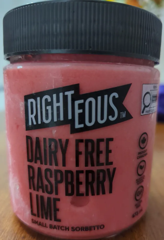 Small Batch Sorbetto - DAIRY FREE RASPBERRY LIME