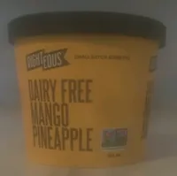 Dairy Free Mango Pineapple Sorbetto