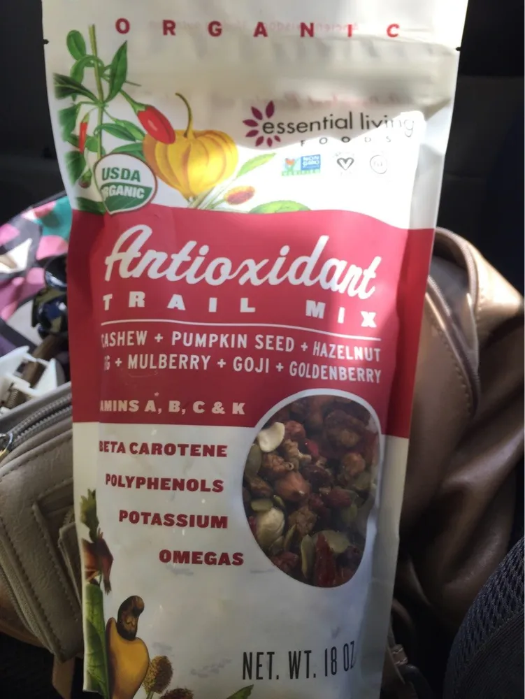 Antioxidant trail mix