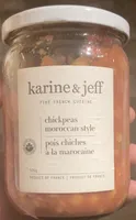 Karine & Jeff chick Peas Morrocan Style 95% Organic