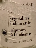 Legume a l’indienne
