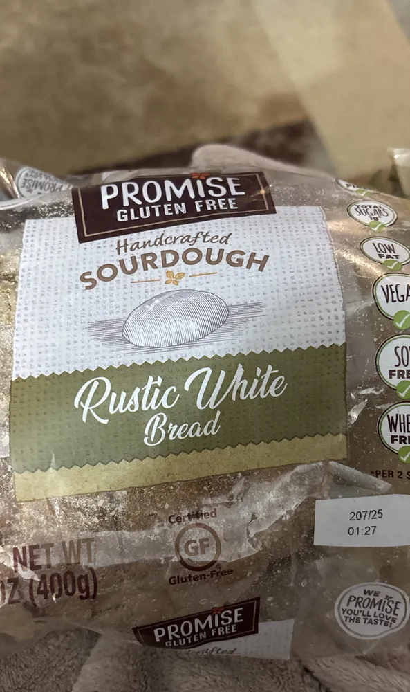 Sourdough rustic white bread