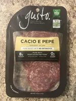 Cacio e Pepe Inspired Salami