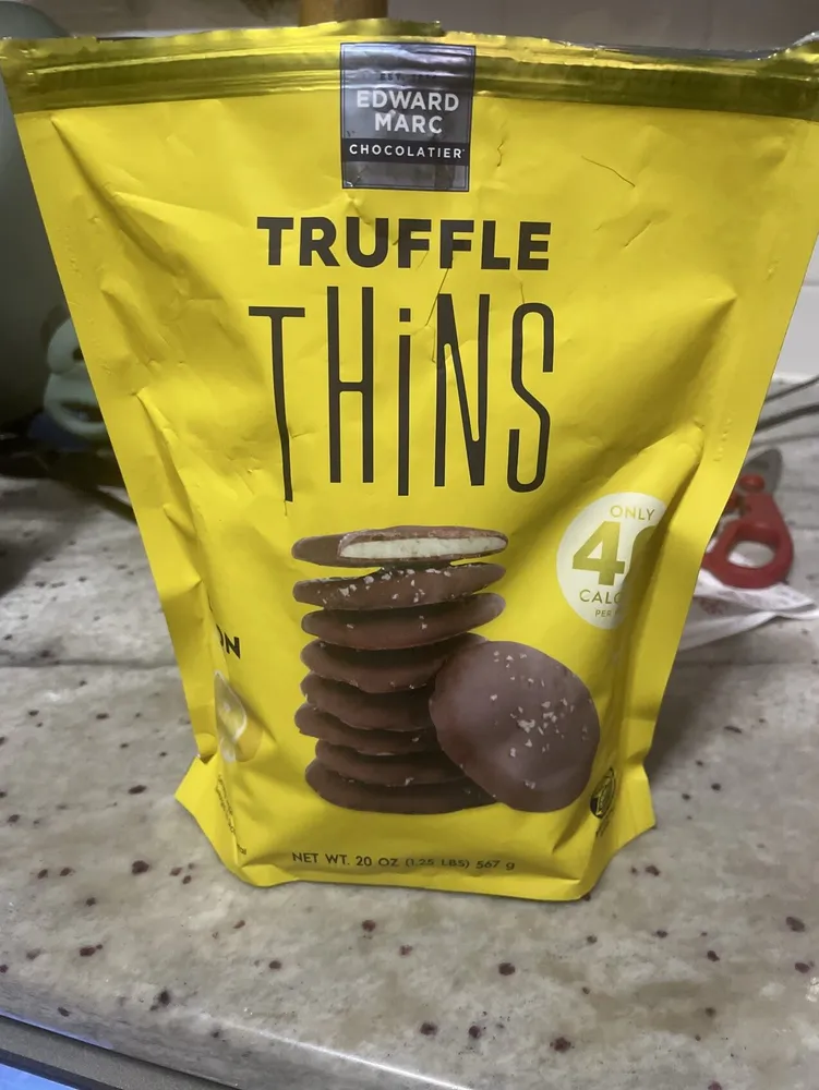 Truffle Thins Lemon