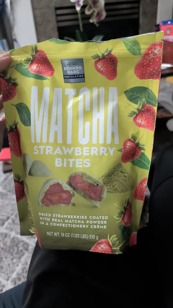 Matcha Strawberry Bites