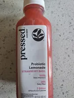 Probiotic Lemonade Strawberry Basil