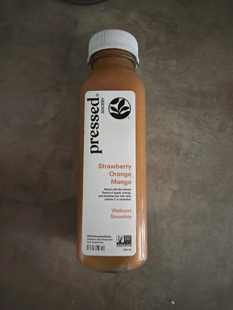 Strawberry Orange Mango Wellness Smoothie