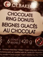 Beignes glacés au chocolat