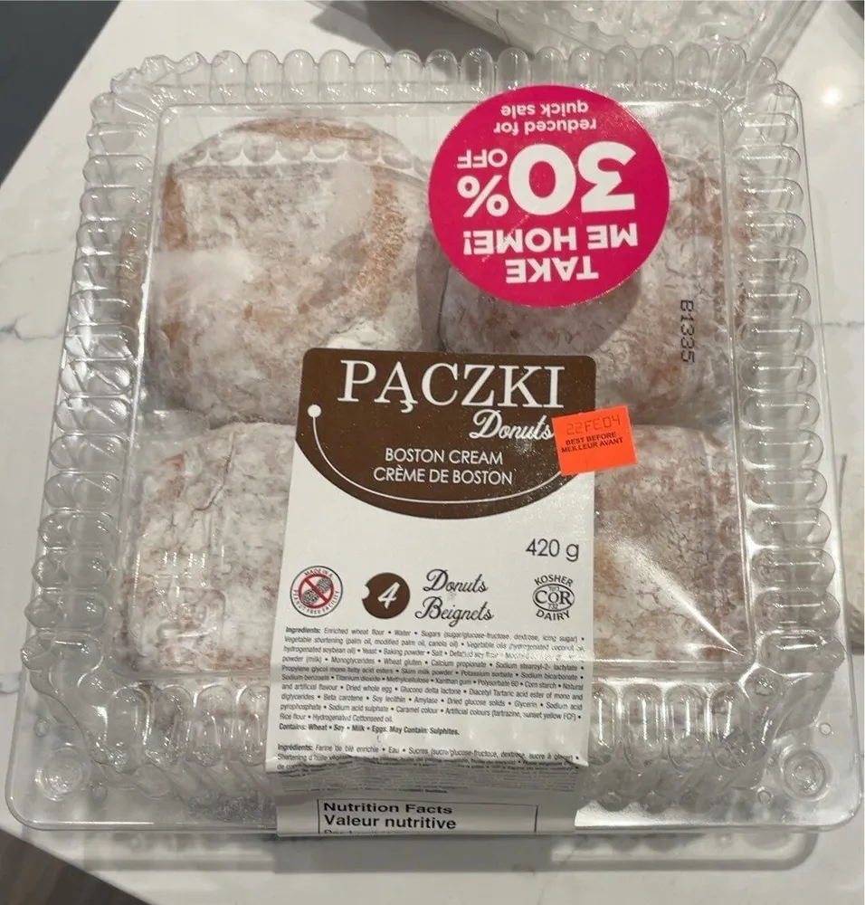 Paczki donuts