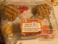 Mini Caramel Crunch Donuts